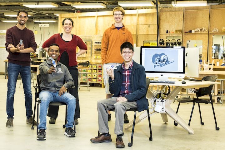  Research team at the University of Washington developing remotely monitorable 3D prints [Source: University of Washington] 