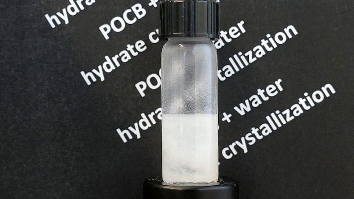  A substance can crystallize water [Source: Swanson School of Engineering/Sachin Velankar] 