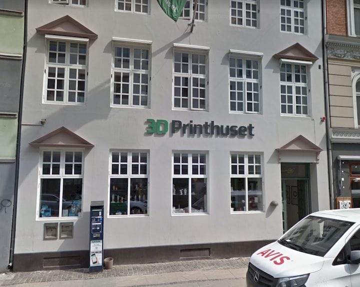  3D Printhuset’s headquarters in Copenhagen [Source: Google] 