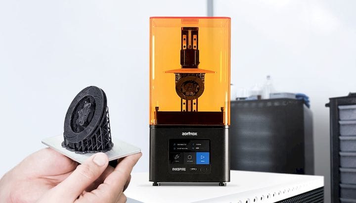  The upcoming Zortrax Inkspire resin 3D printer [Source: Zortrax] 
