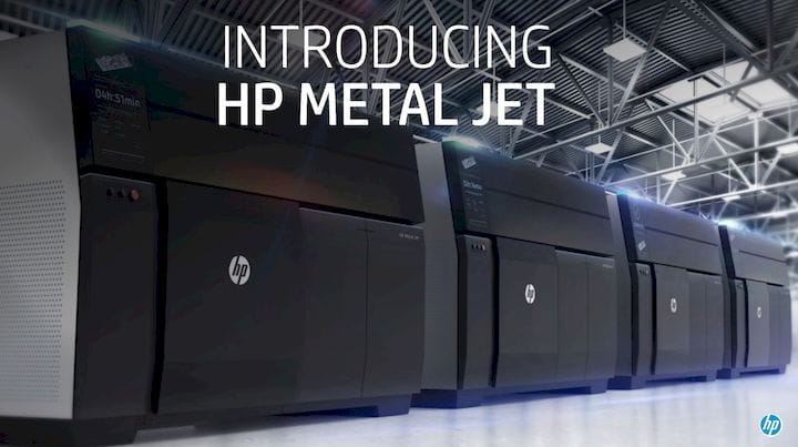  HP's new Metal Jet 3D metal printing process [Source: HP] 