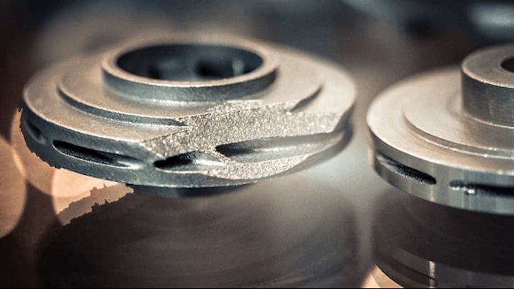  3D printed metal parts [Source: Rigzone / Aurora Labs] 