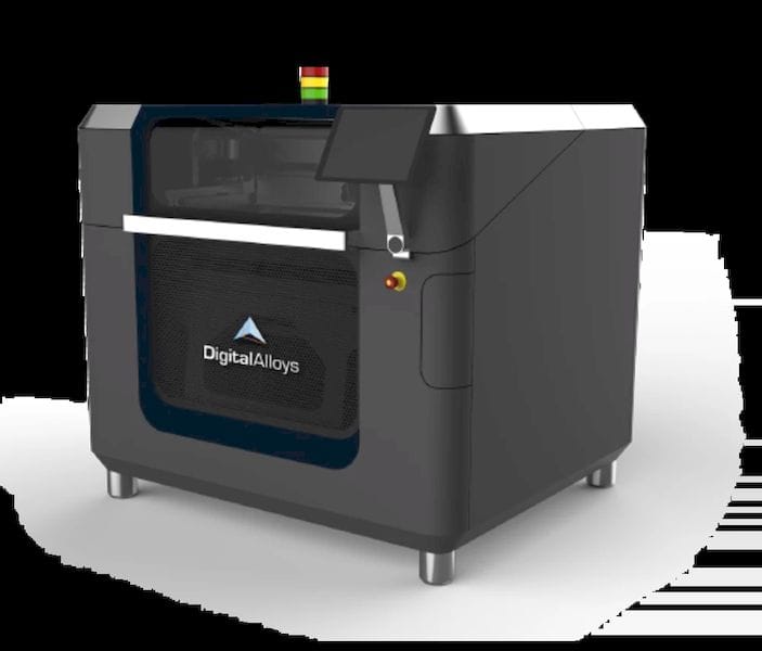 A rendering of the Digital Alloys metal 3D printer. (Image courtesy of Digital Alloys.) 