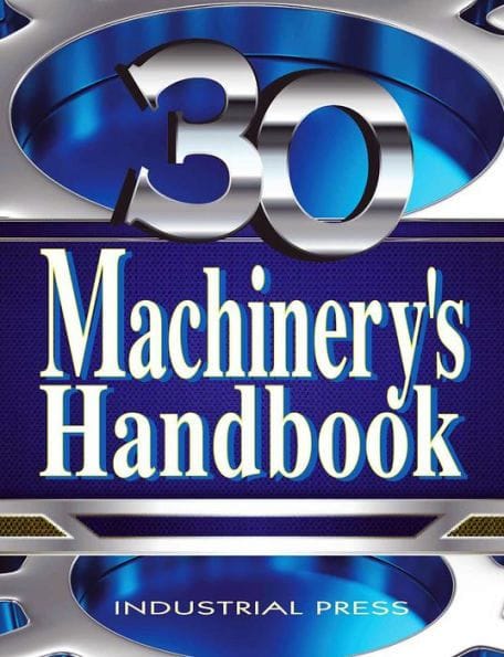  Machinery's Handbook, Toolbox Edition [Source: Amazon] 