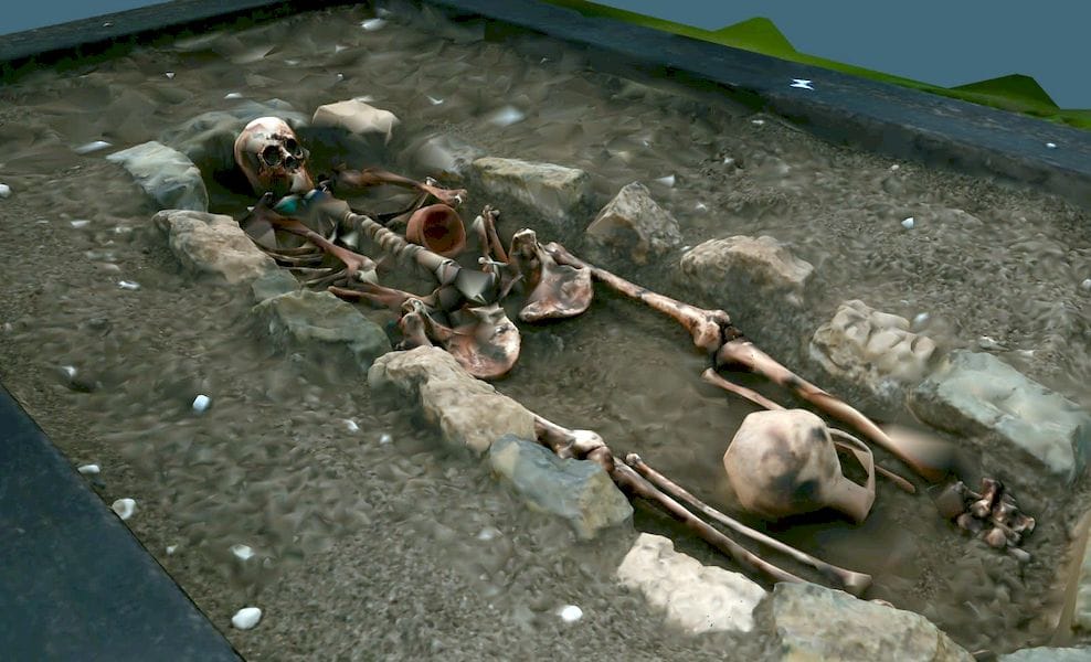  Ancient grave 3D model in high resolution, shown on Sketchfab [Source: Fabbaloo] 