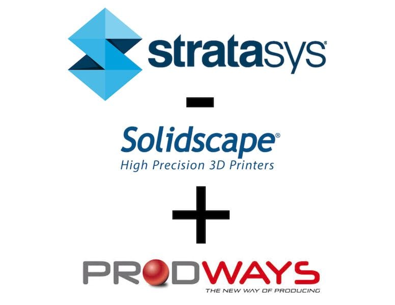  Prodways acquires Solidscape from Stratasys 