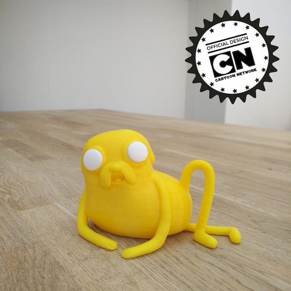  Cartoon Network's Adventure Time Jake now appears on MyMiniFactory 