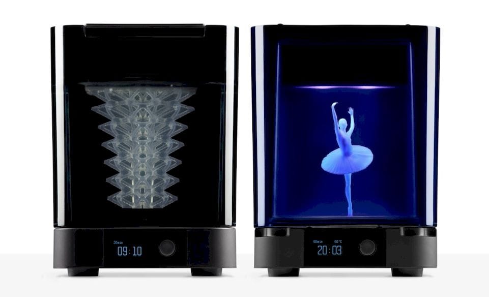  Formlabs' two-stage post-processing tag team, the Form Wash and Form Cure  