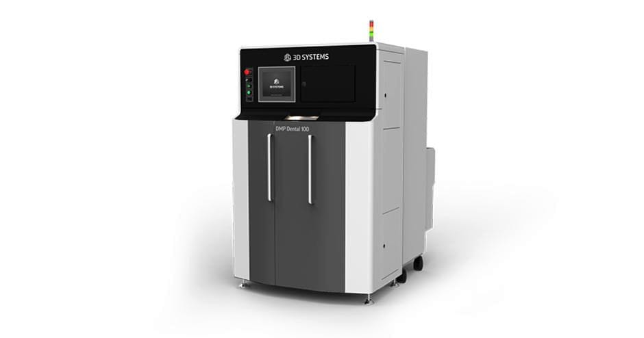  The new DMP Dental 100 3D metal printer from 3D Systems 