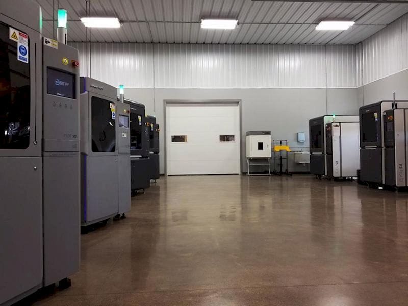  RP America's 3D print demonstration center 