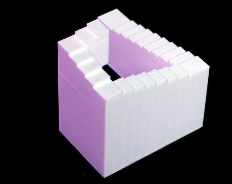  How could this impossible object be 3D printed?  