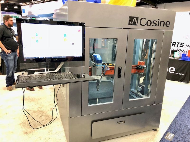  One of Cosine Additive's beastly 3D printers 