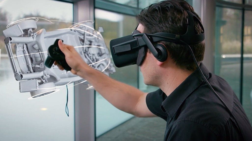  Using virtual reality to design automobiles 