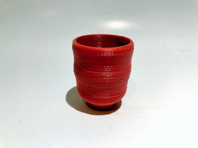  A 3D printed sake cup that you should never use 