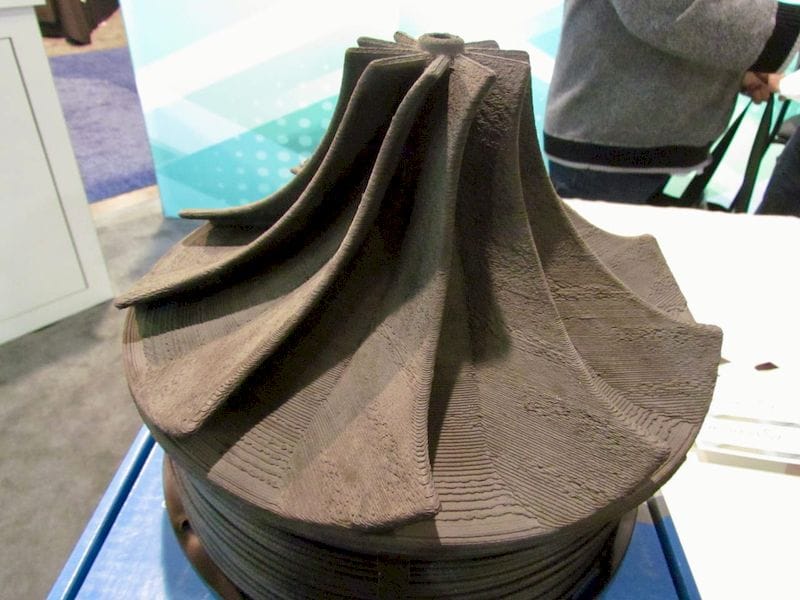  A 3D print made with Essentium's electric 3D printing process 