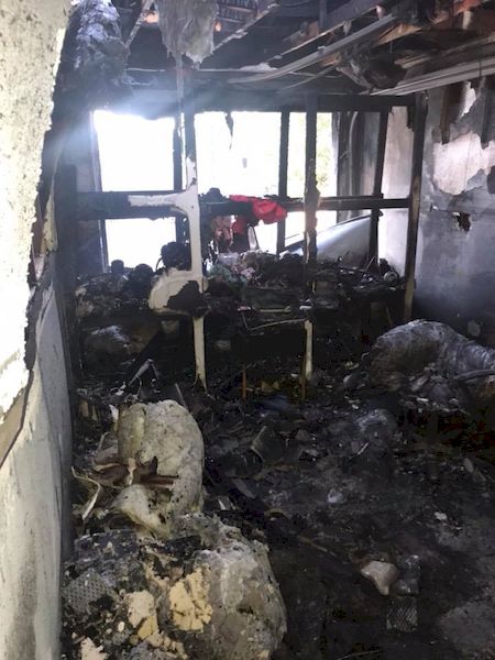  Severe damage caused by a 3D printer-triggered residential fire 