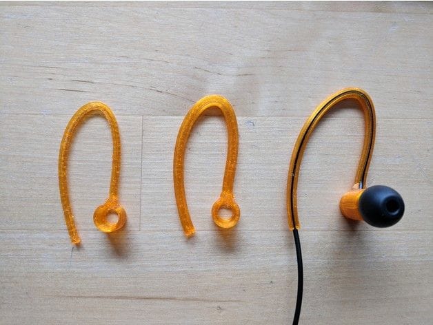  The 3D printed Earhook 