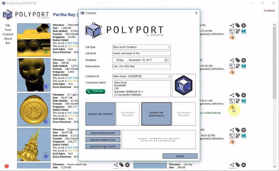  PolyPort 3D asset protection 