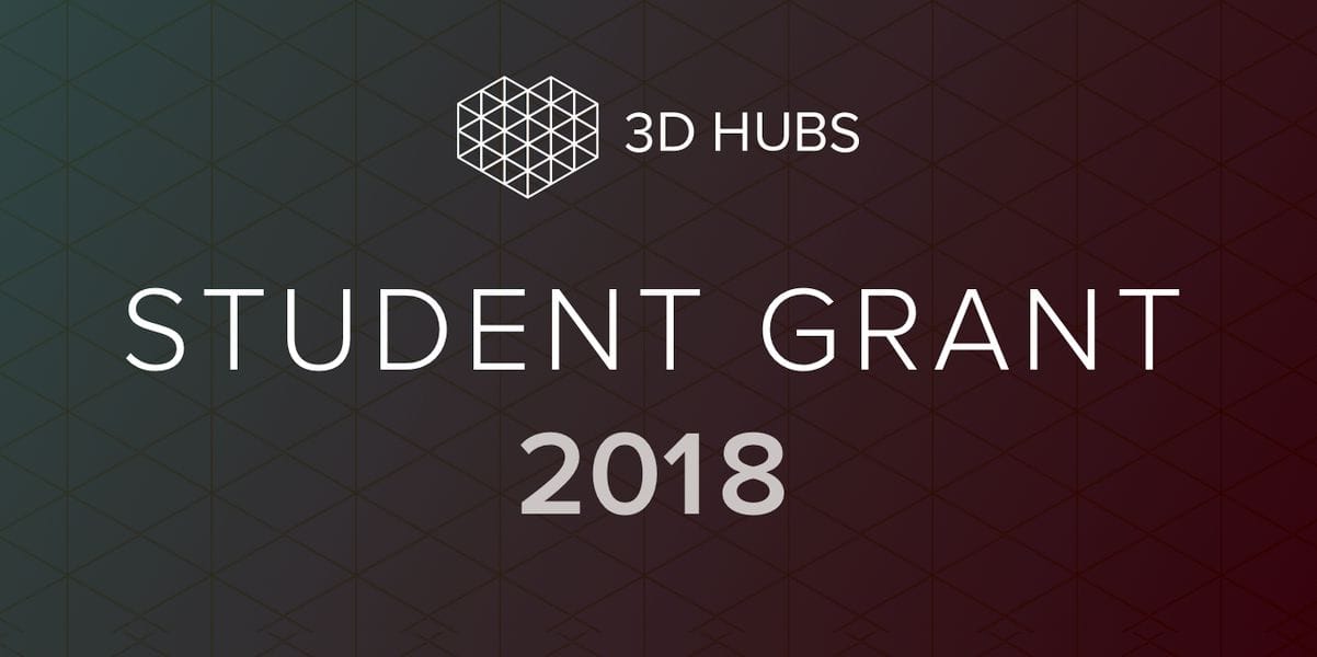  The 3D Hubs Student Grant Program launches 