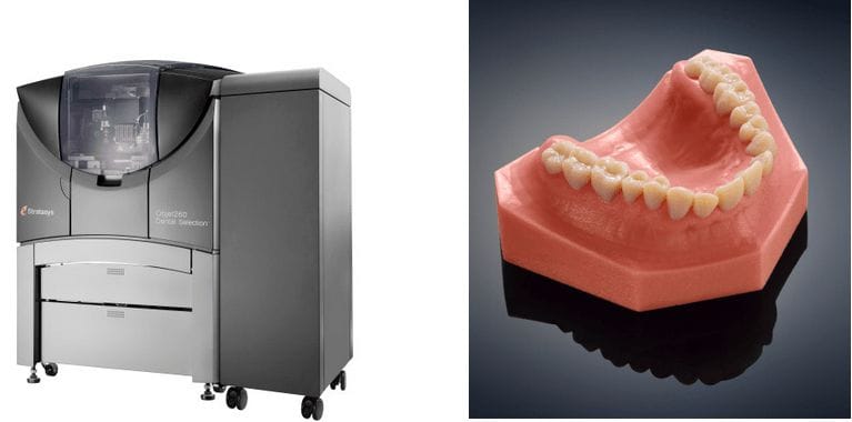  The Stratasys Objet260 Dental 3D Printer 