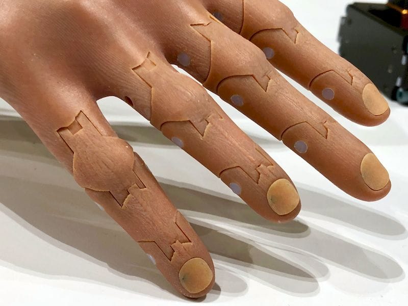  Even the nails on this 3D printed prosthetic arm are customizable. Just paint them!  