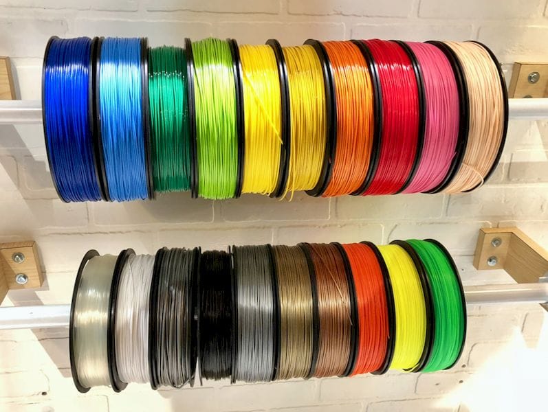  Many of the Kodak 3D printing materials are available in these brilliant colors  