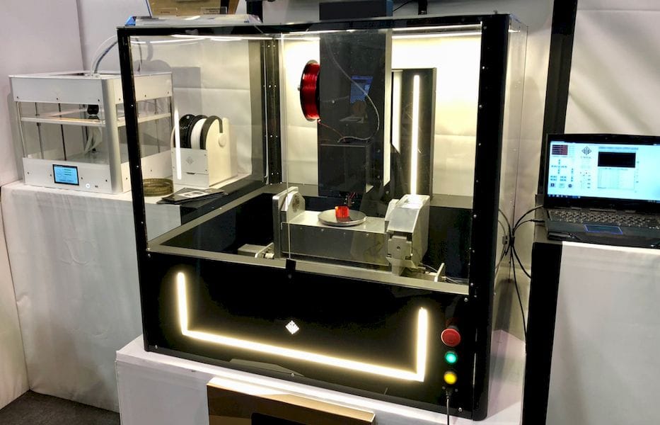  The Ethereal Halo 5-axis 3D printer (and CNC mill) 