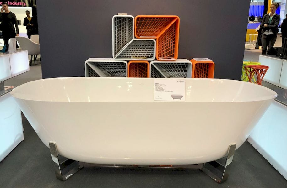  A beautiful 3D printed bathtub 