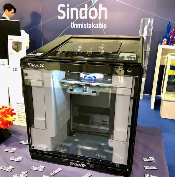  The new 3DWOX 2X 3D printer from Sindoh 