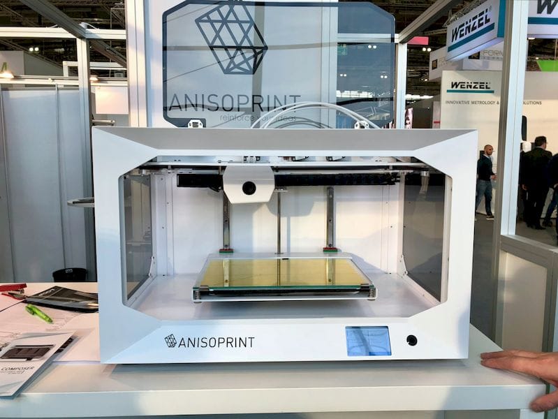  The Anisoprint Composer can 3D print full strands of carbon fiber 
