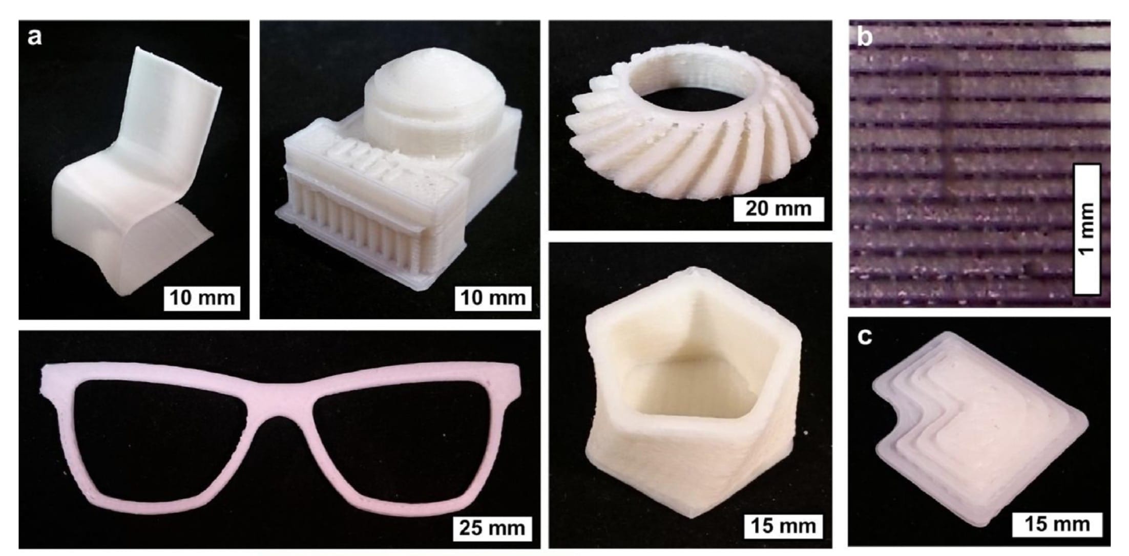  FastFFF 3D print samples - looking very good! 