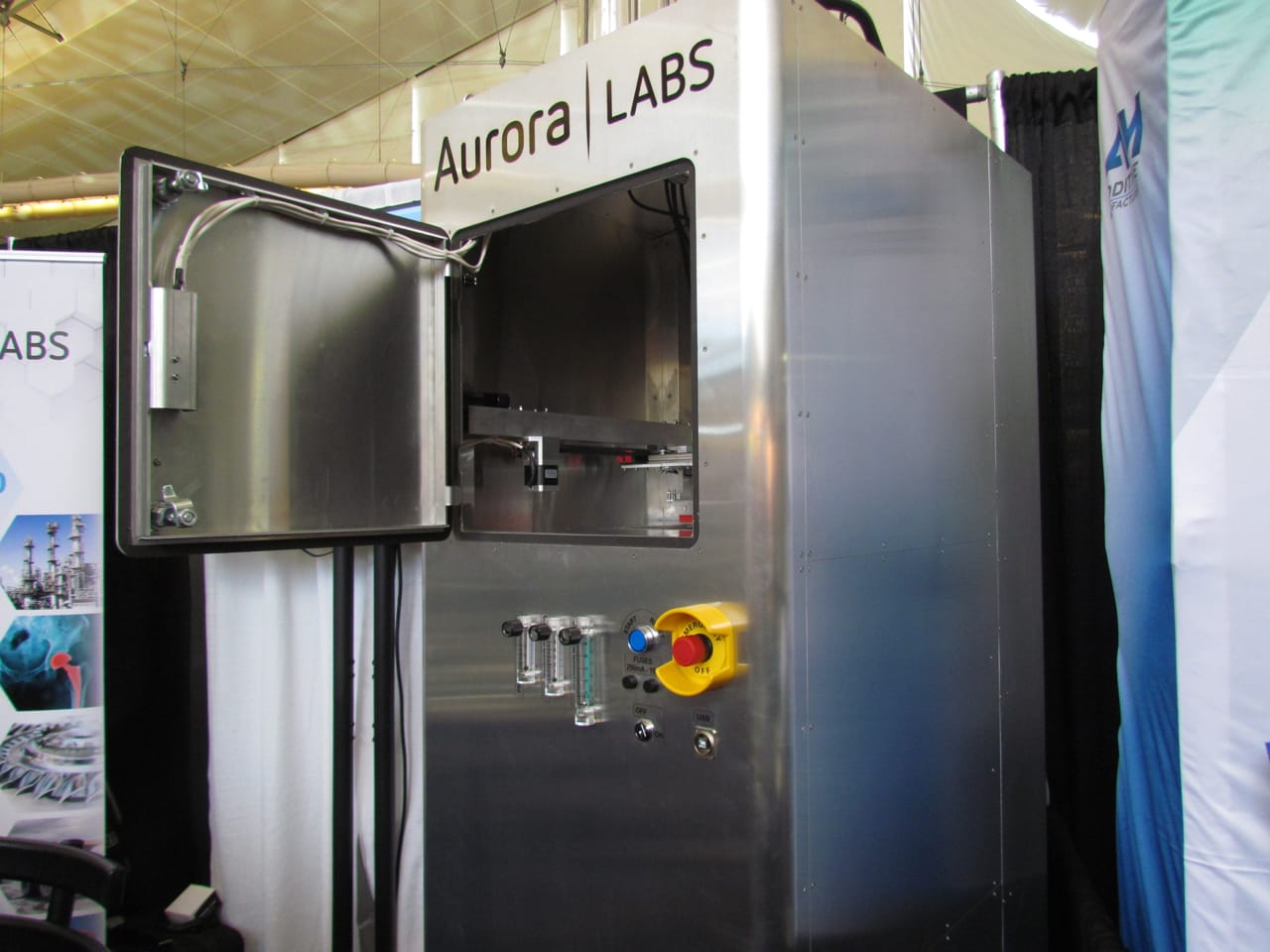  One of Aurora Labs' 3D metal printers 