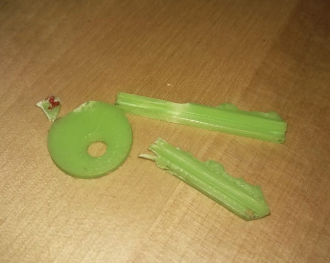  Typical 3D printed keys will often break when inserted into stubborn locks 