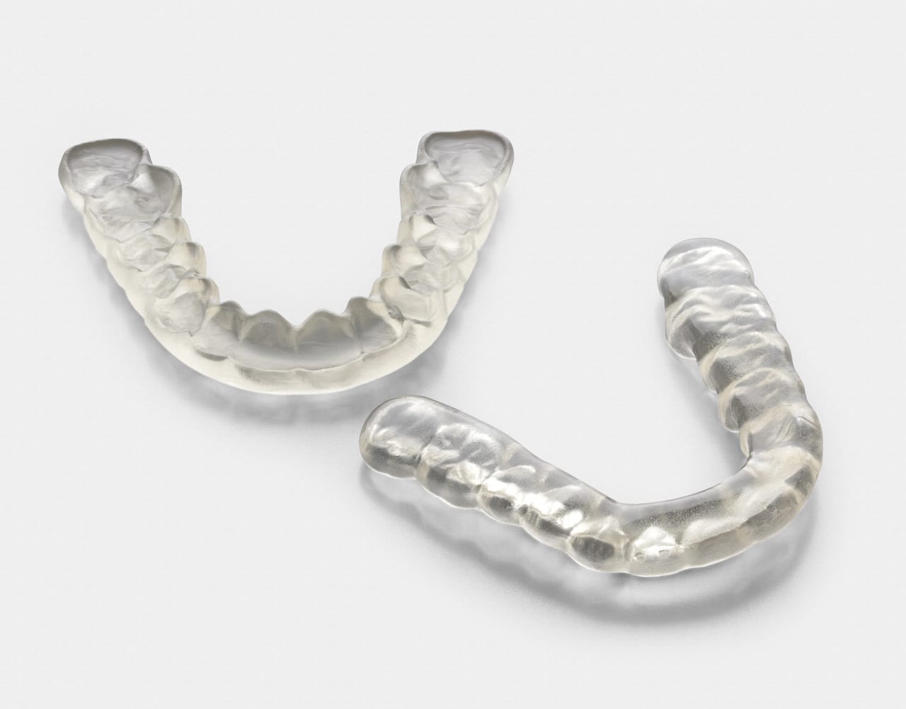  Dental splints quickly 3D printed form Formlabs' new Dental LT Clear resin 