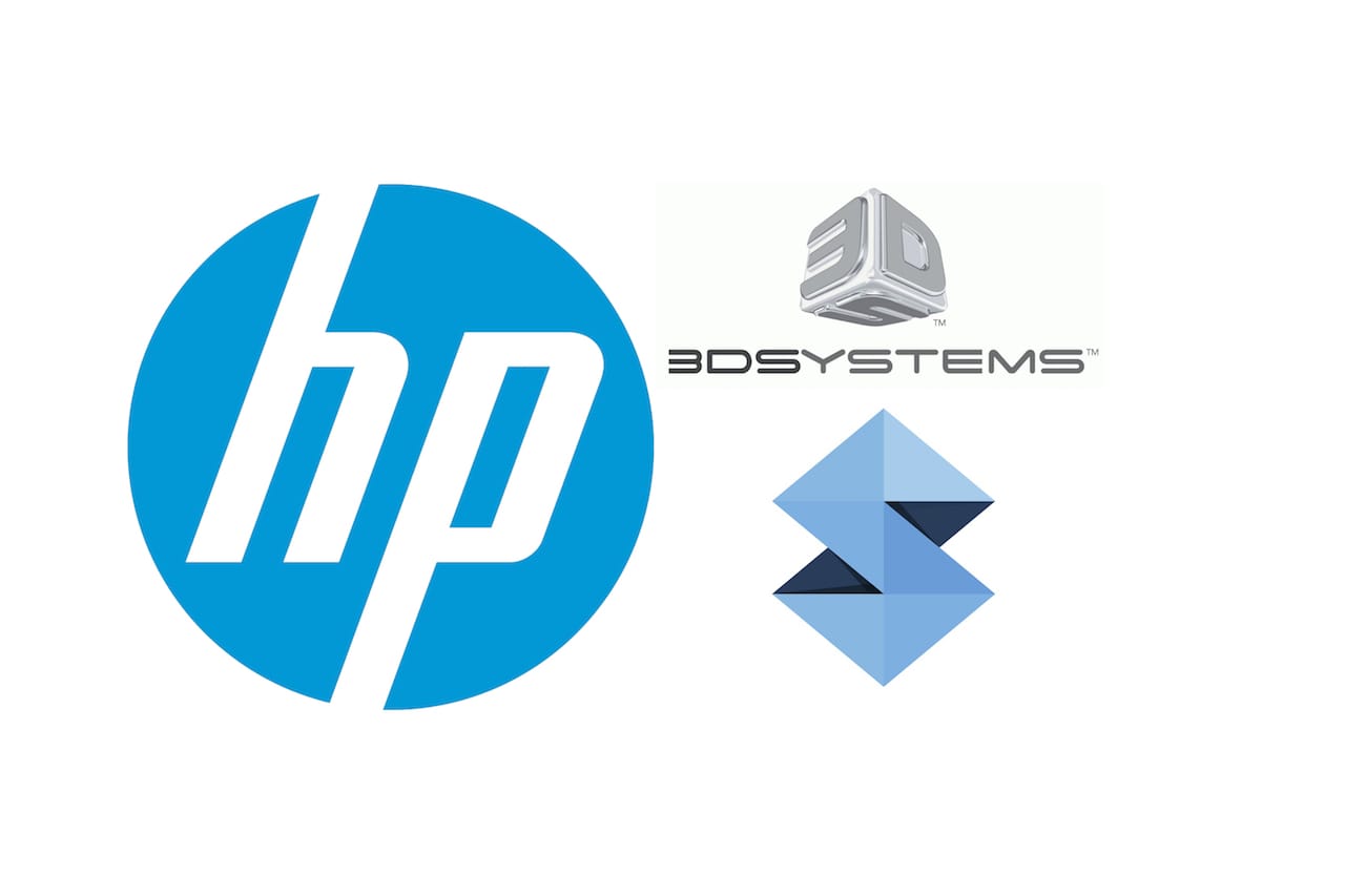  HP vs 3D Systems vs Stratasys 