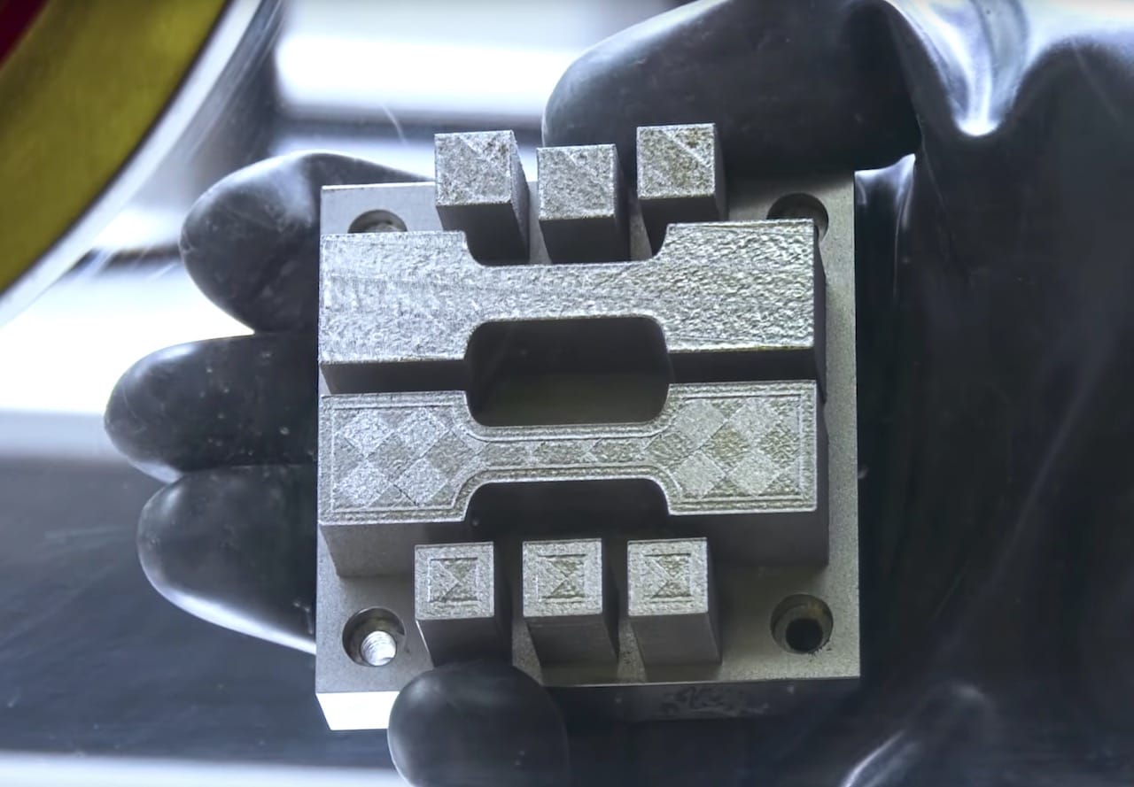  A 3D metal print made from a previously impossible-to-print aluminum alloy 
