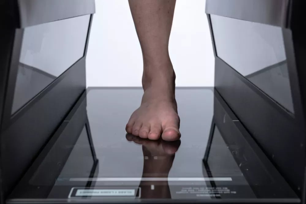  HP's new FitStation for 3D scanning individual feet 