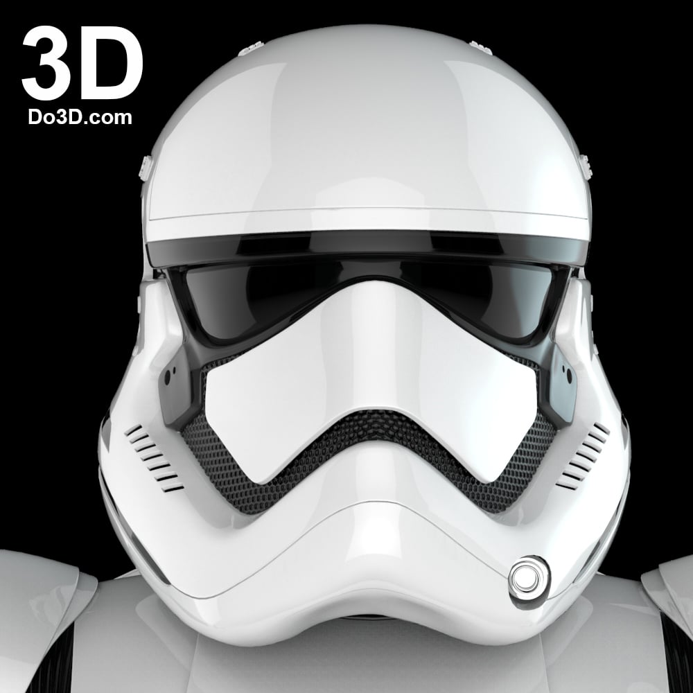  A Star Wars stormtrooper 3D model available at Do3D 