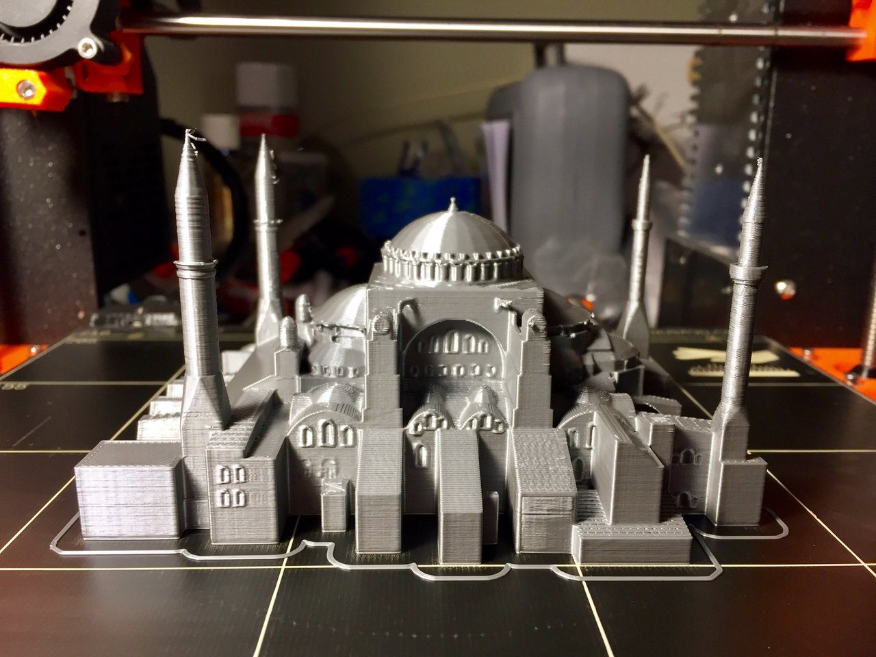  My first-attempt successful 3D print of the 3D model repaired by MakePrintable's new algorithm 