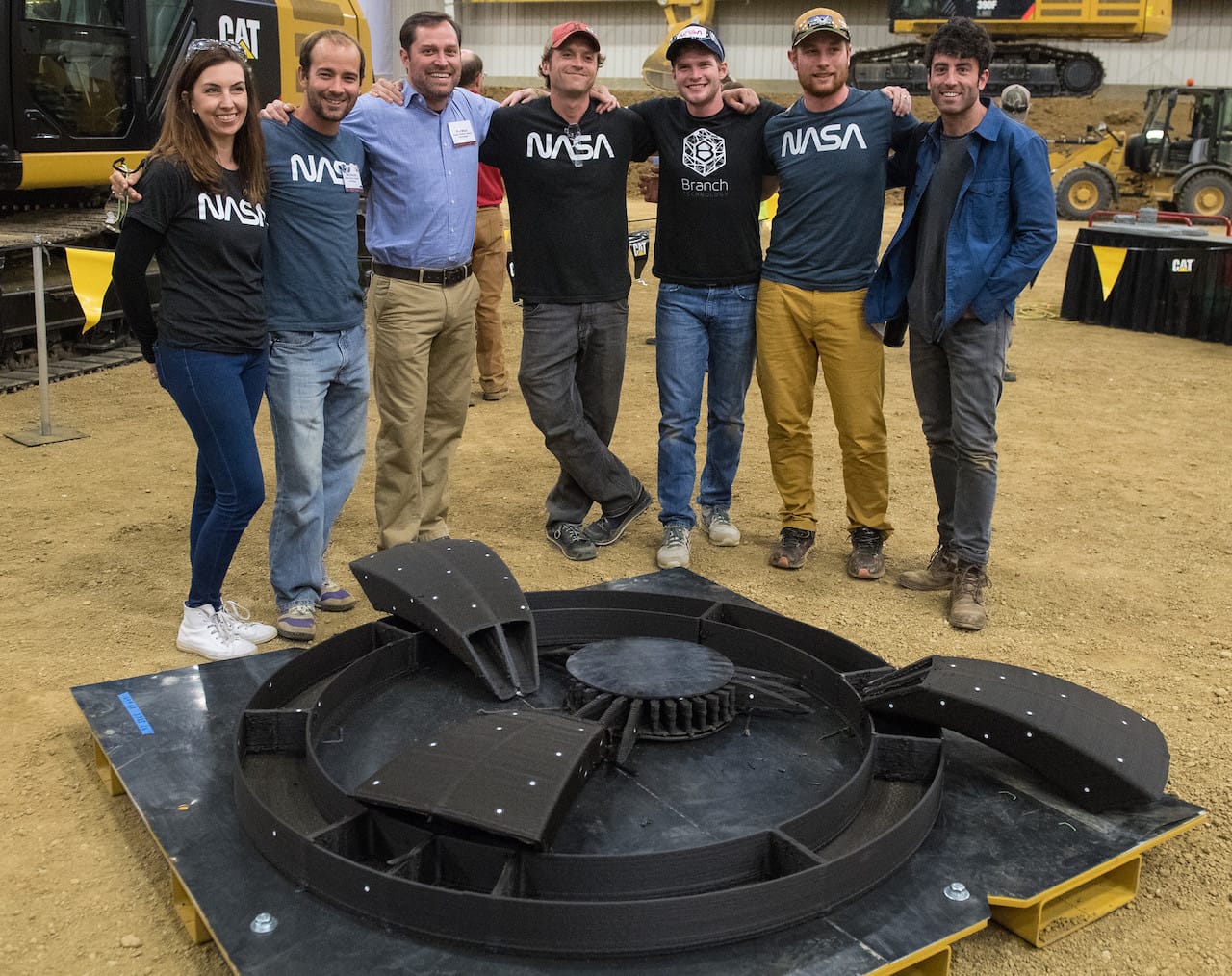  The winners of the latest phase in NASA's ongoing 3D Printed Challenge. 