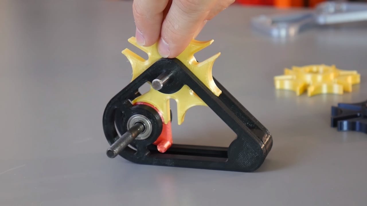  The functional Geneva drive - a mechanism easily 3D printed 