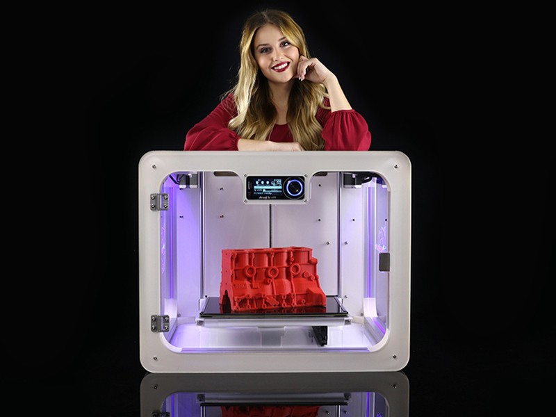  A typical professional desktop 3D printer, the Airwolf 3D Axiom. But should you insource or outsource your 3D printing work?  