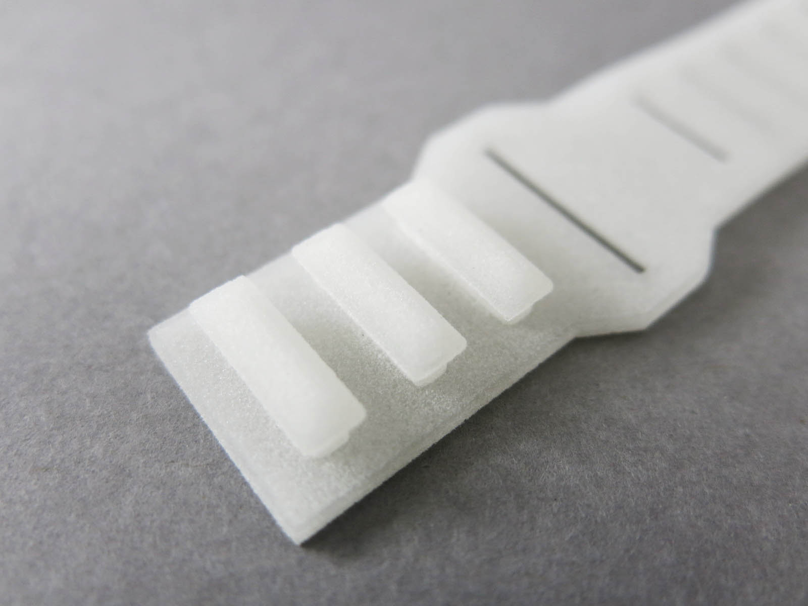  A flexible part 3D printed by Sculpteo in the new PEBA material 