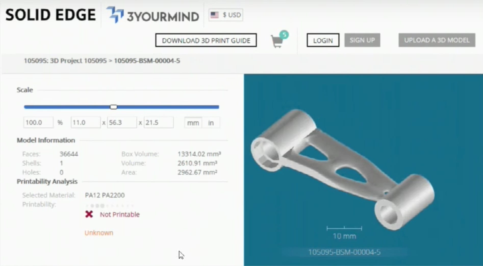  3YOURMIND is now integrated directly into Solid Edge 