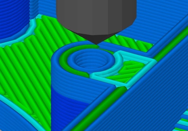 Simplify3D's new dynamic gap-filling process for preparing 3D prints 