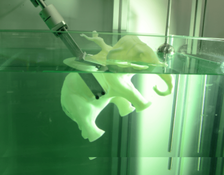 3D scanning by water dipping?  