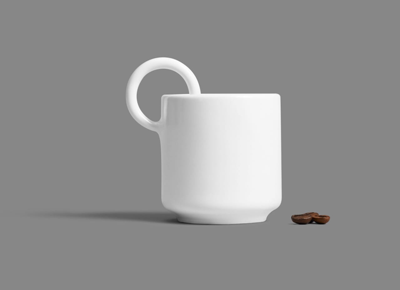  The 3D printed ceramic Cerco Espresso Cup 