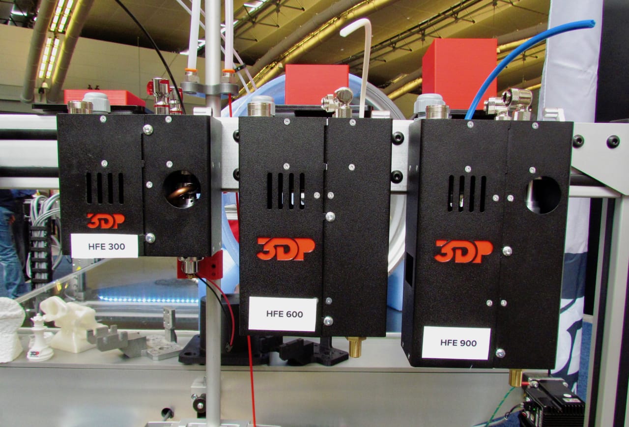  3D Platform's powerful line of 3D printing HFE extruders 