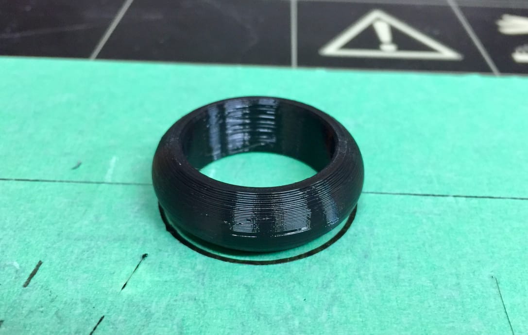  A very successful 3D print using Fiberlogy's flexible Fiberflex 40D filament 