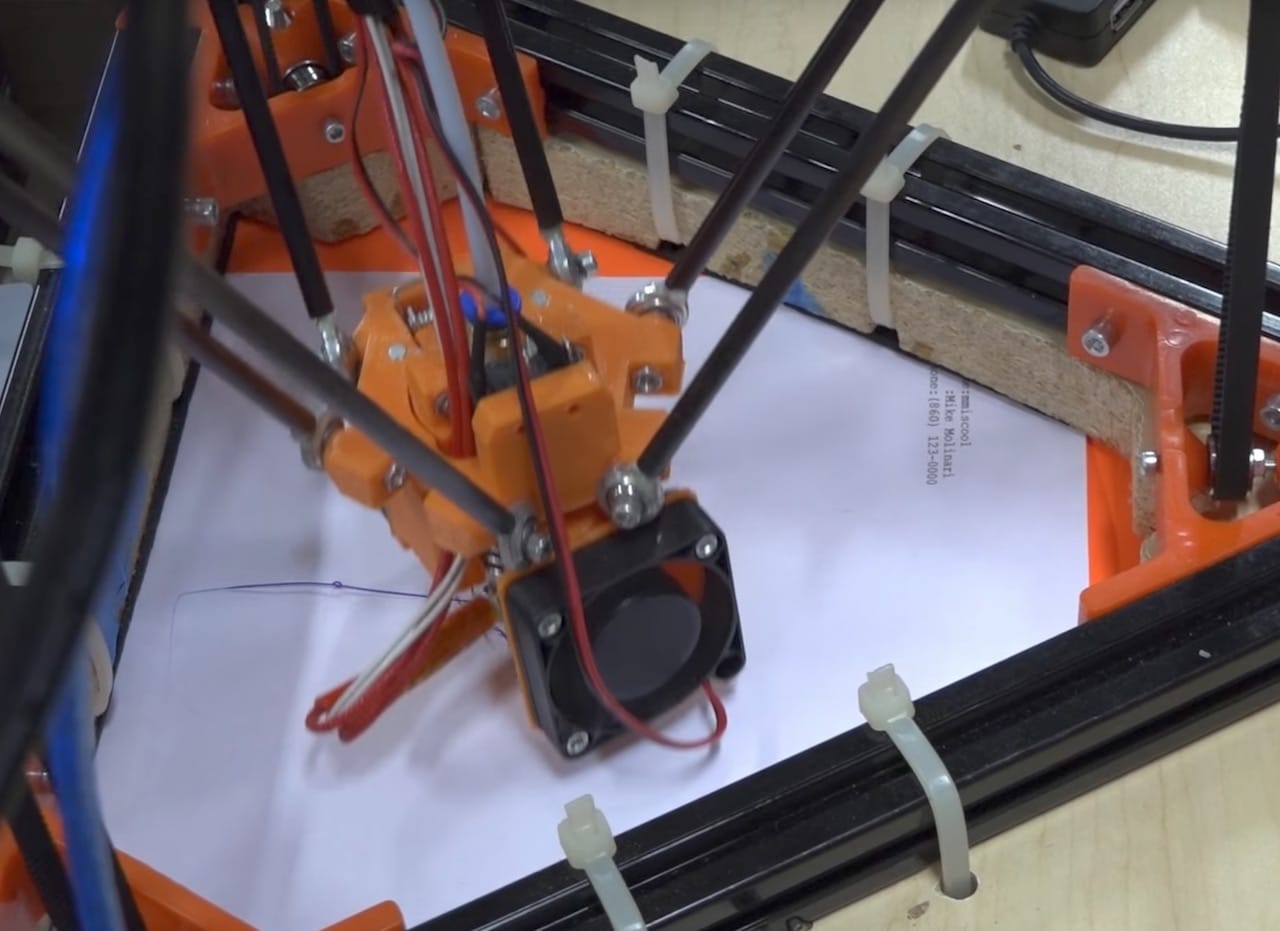  A 3D printer factory system - using a trapdoor! 